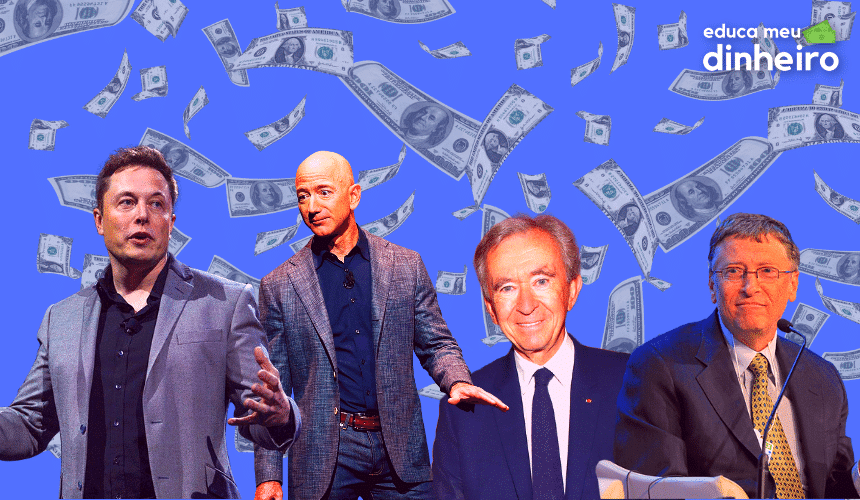 Saiba quem são as 10 pessoas mais ricas do mundo em 2022