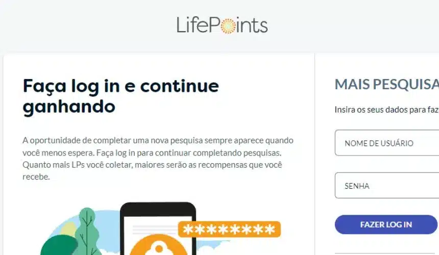 lifepoins faça dinheiro com pesquisas