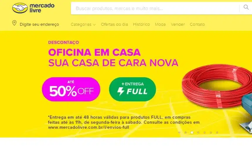 renda extra com mercado livre