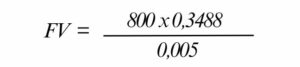 resultado do calculo de juros compostos com aporte mensal