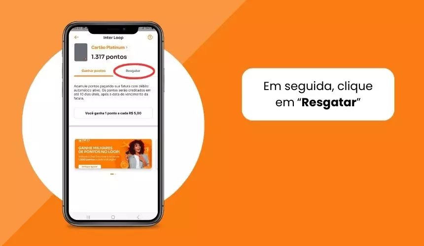 2 Como resgatar seus pontos no inter loop
